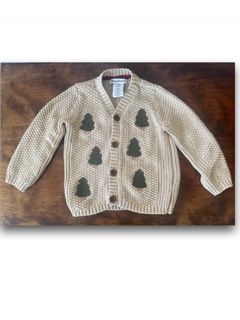 Tommy Bahama Pine Tree Cardigan • 24 months